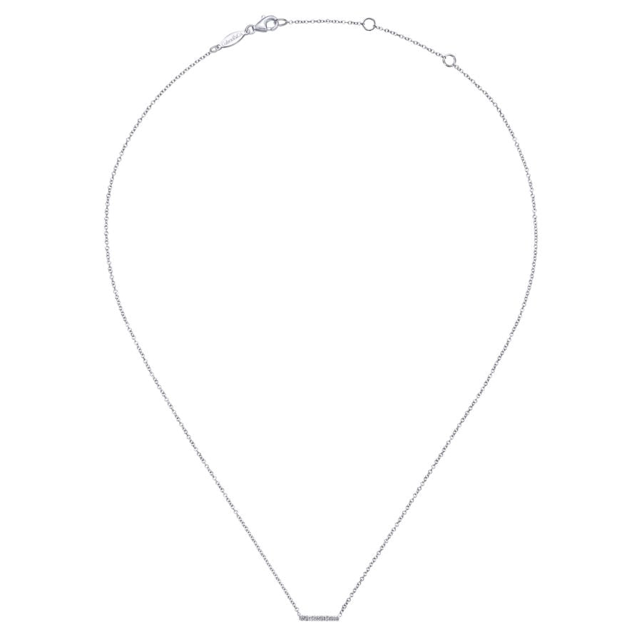 Diamond White Gold Necklace